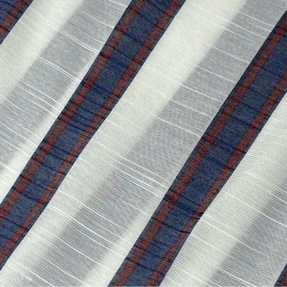 Banana Republic Blouse Striped Lightweight Sheer Oversized Pullover … - Picture 8 of 13